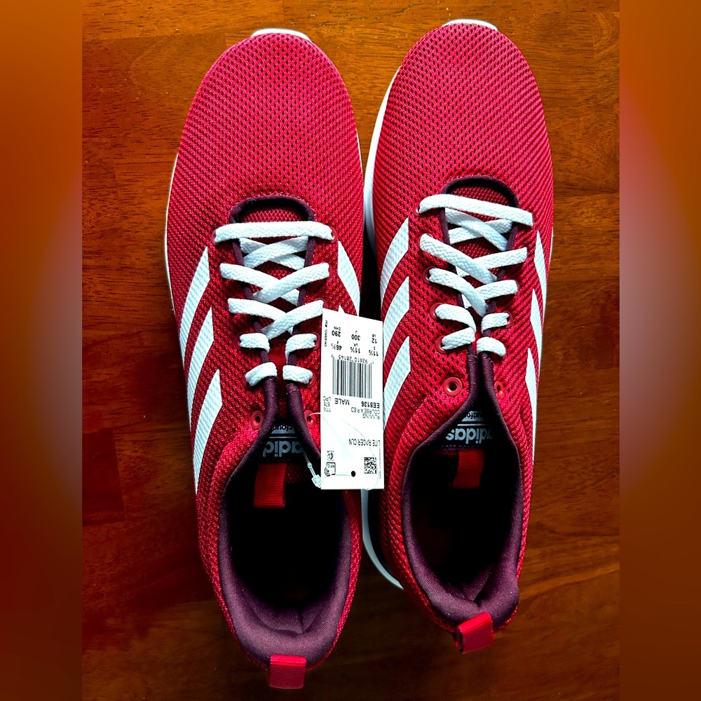 Adidas Men’s Lite Racer Running Shoes Size 12 Brand New with Tags